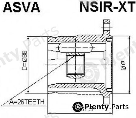 ASVA part NSIRXT Replacement part