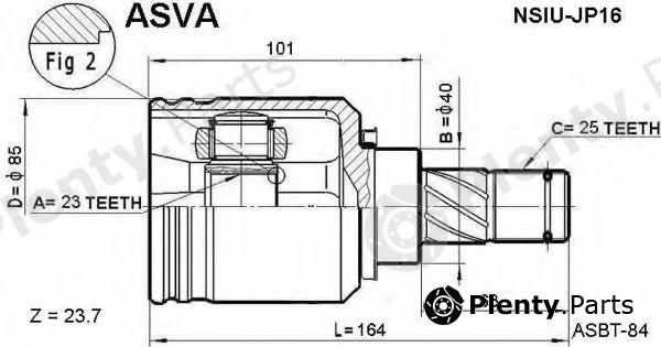  ASVA part NSIUJP16 Replacement part