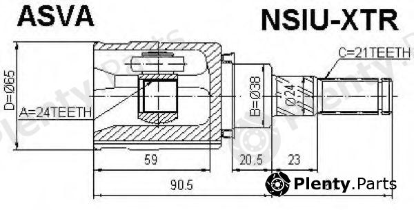  ASVA part NSIUXTR Replacement part
