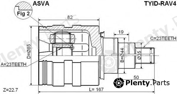  ASVA part TYIDRAV4 Replacement part