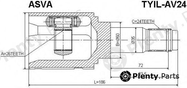  ASVA part TYILAV24 Replacement part