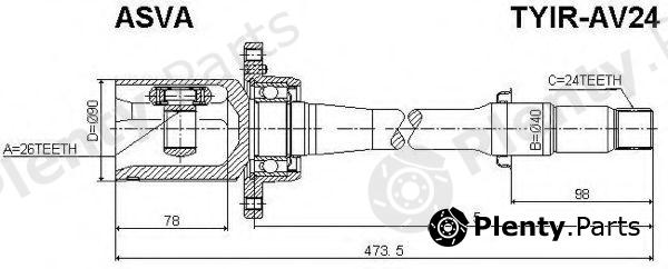  ASVA part TYIRAV24 Replacement part