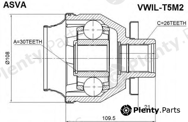  ASVA part VWIL-T5M2 (VWILT5M2) Replacement part