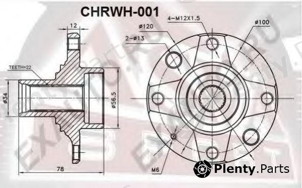  ASVA part CHRWH001 Replacement part