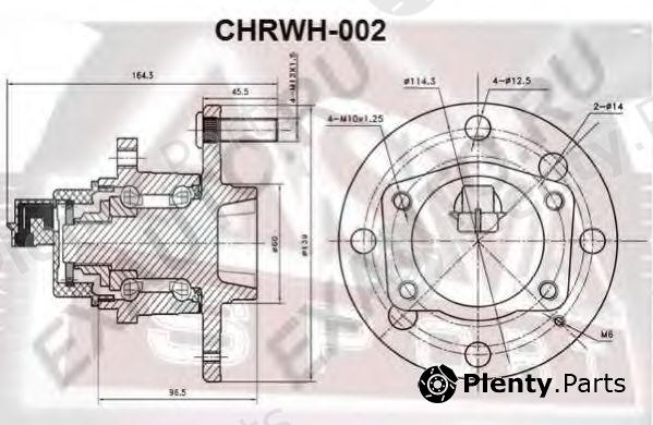  ASVA part CHRWH002 Wheel Bearing Kit