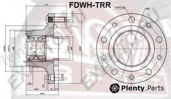  ASVA part FDWHTRR Wheel Bearing Kit