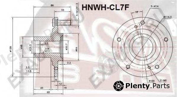  ASVA part HNWH-CL7F (HNWHCL7F) Replacement part