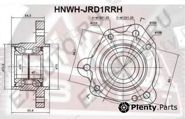  ASVA part HNWHJRD1RRH Replacement part