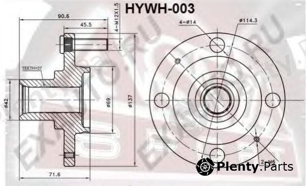  ASVA part HYWH003 Replacement part