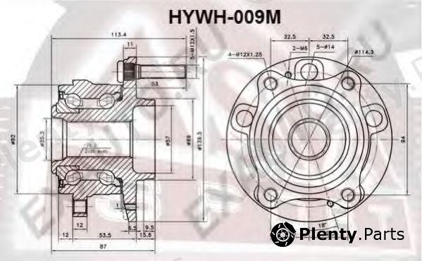  ASVA part HYWH009M Replacement part