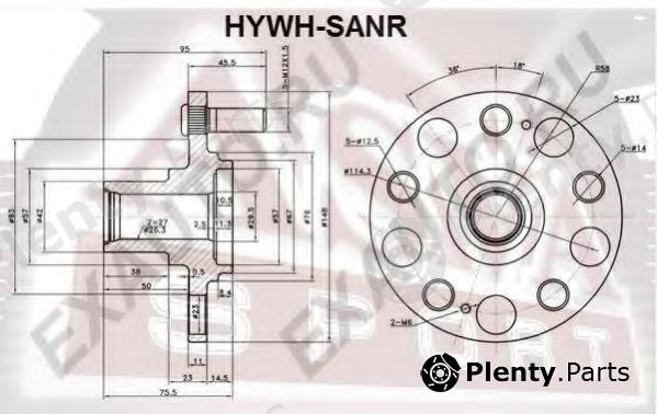  ASVA part HYWHSANR Wheel Bearing Kit