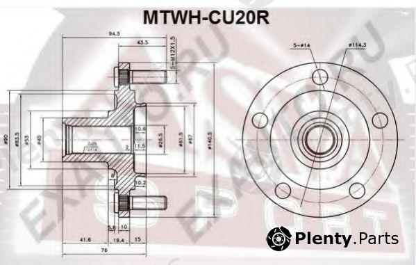  ASVA part MTWH-CU20R (MTWHCU20R) Replacement part