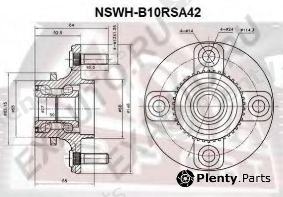  ASVA part NSWHB10RSA42 Replacement part