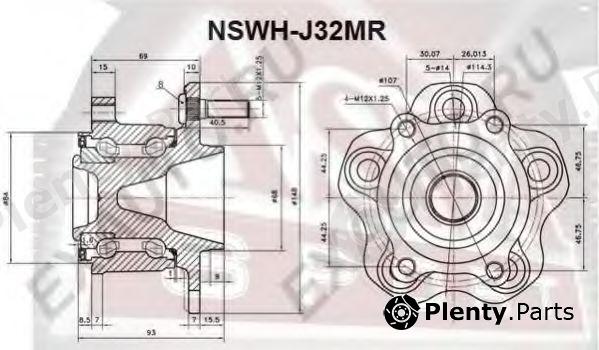  ASVA part NSWH-J32MR (NSWHJ32MR) Replacement part