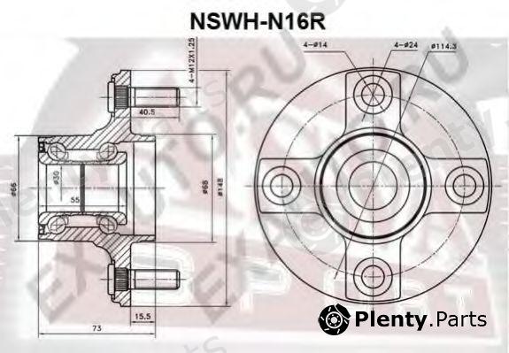  ASVA part NSWHN16R Replacement part