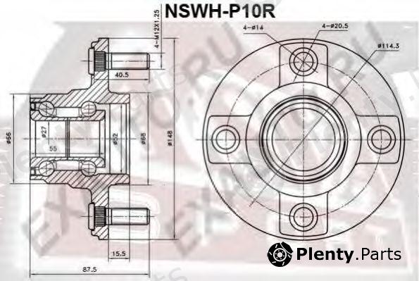  ASVA part NSWHP10R Replacement part