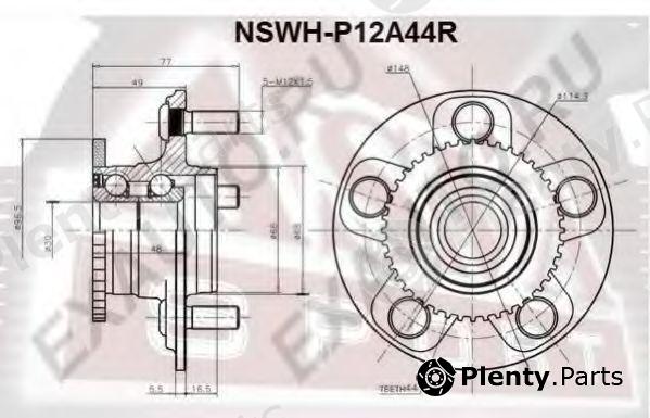  ASVA part NSWHP12A44R Replacement part