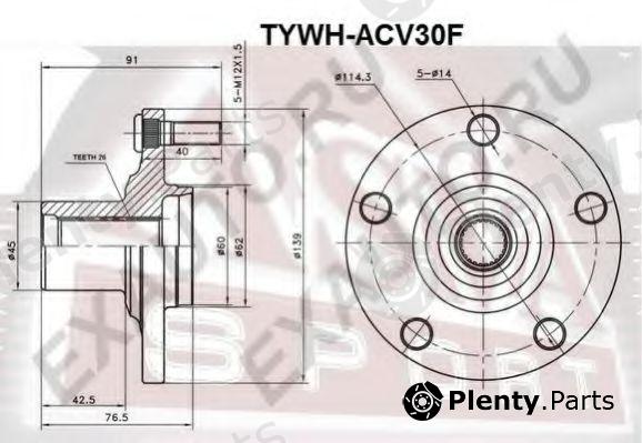 ASVA part TYWH-ACV30F (TYWHACV30F) Replacement part