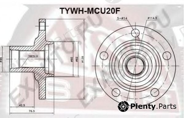  ASVA part TYWHMCU20F Replacement part