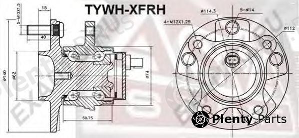  ASVA part TYWHXFRH Wheel Bearing Kit