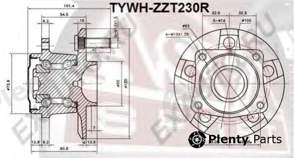  ASVA part TYWH-ZZT230R (TYWHZZT230R) Replacement part