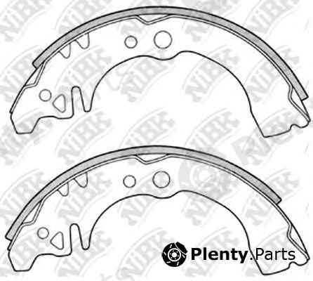  NiBK part FN0034 Brake Shoe Set