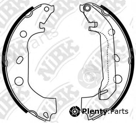  NiBK part FN0584 Brake Shoe Set