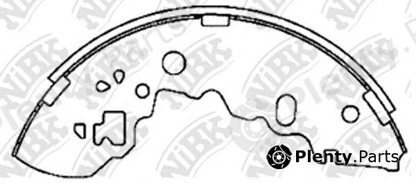 NiBK part FN3425 Brake Shoe Set