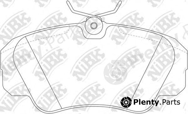  NiBK part PN0022 Brake Pad Set, disc brake