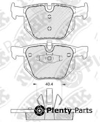  NiBK part PN0092 Brake Pad Set, disc brake