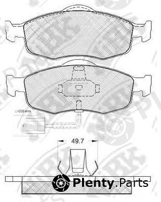  NiBK part PN0277 Brake Pad Set, disc brake