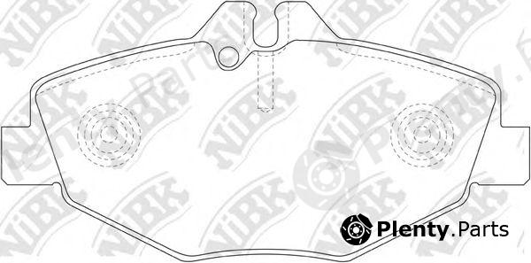  NiBK part PN0342 Brake Pad Set, disc brake