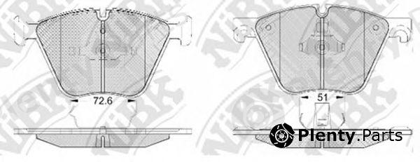  NiBK part PN0494 Brake Pad Set, disc brake