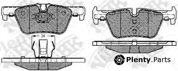  NiBK part PN32002 Brake Pad Set, disc brake