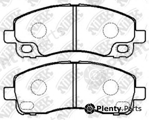  NiBK part PN3515 Brake Pad Set, disc brake