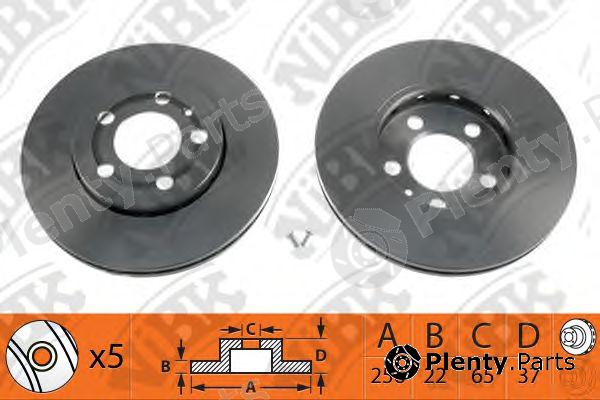  NiBK part RN1082 Brake Disc