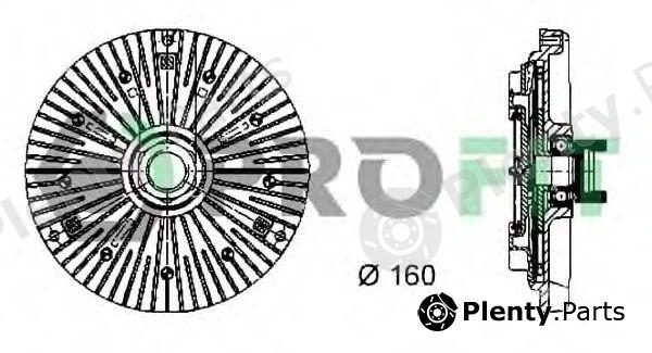  PROFIT part 1720-2012 (17202012) Clutch, radiator fan