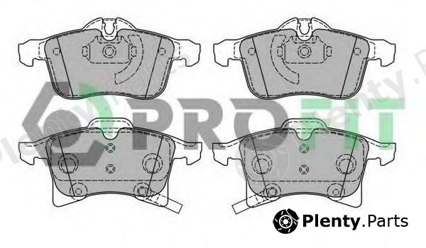  PROFIT part 5000-1640 (50001640) Brake Pad Set, disc brake