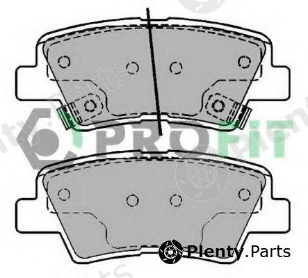  PROFIT part 50002028 Brake Pad Set, disc brake