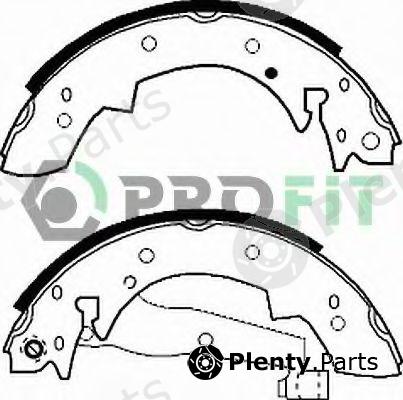  PROFIT part 50010173 Brake Shoe Set