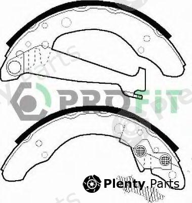  PROFIT part 50010408 Brake Shoe Set