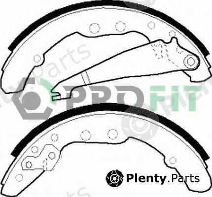  PROFIT part 5001-0409 (50010409) Brake Shoe Set