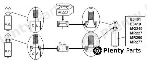  MONROE part MR260 Shock Absorber