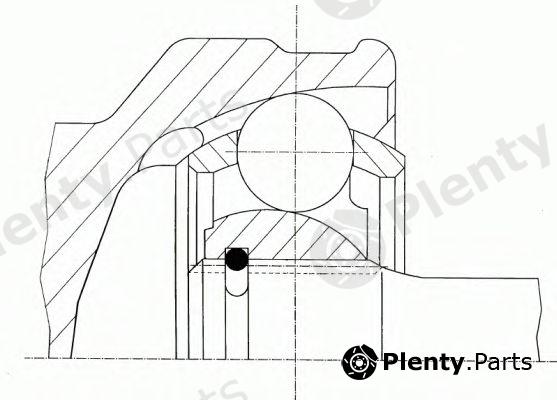 LÖBRO part 302111 Joint Kit, drive shaft - Plenty.Parts