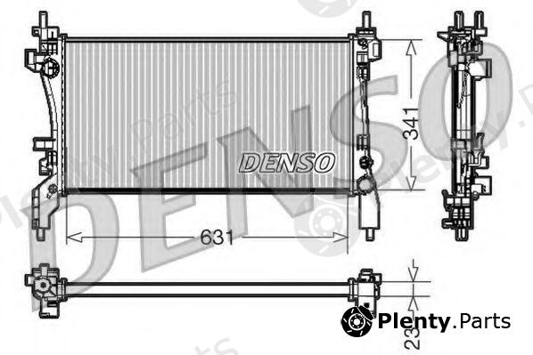 DENSO part DRM09172 Radiator, engine cooling