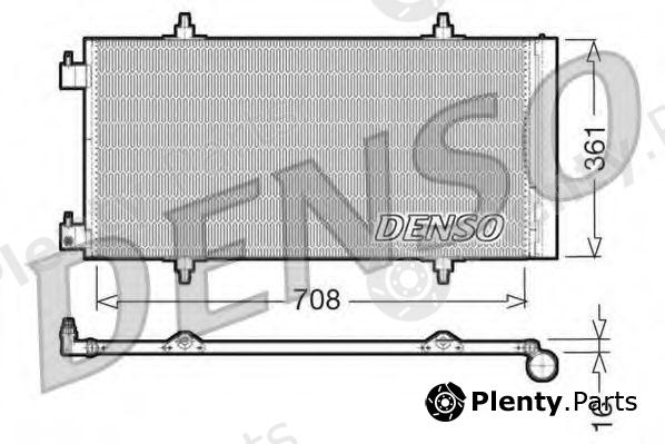  DENSO part DCN07011 Condenser, air conditioning