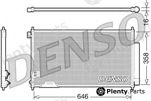  DENSO part DCN40009 Condenser, air conditioning