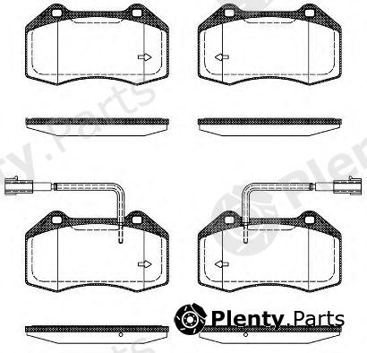  REMSA part 1113.22 (111322) Brake Pad Set, disc brake
