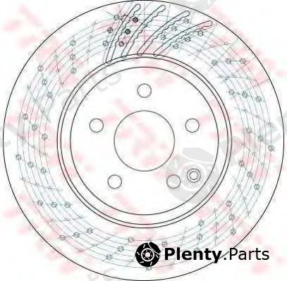 TRW part DF4149 Brake Disc