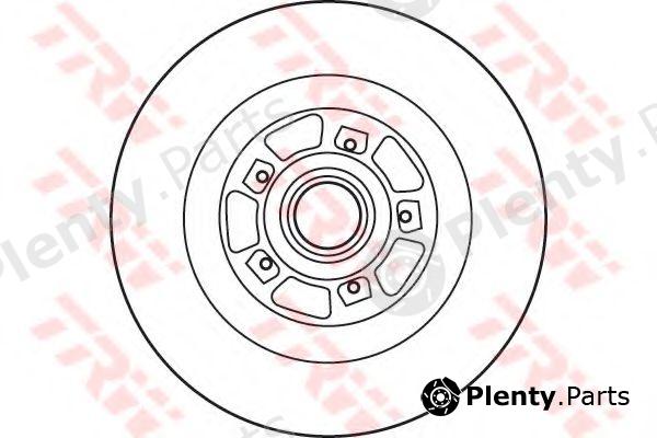  TRW part DF6127BS Brake Disc